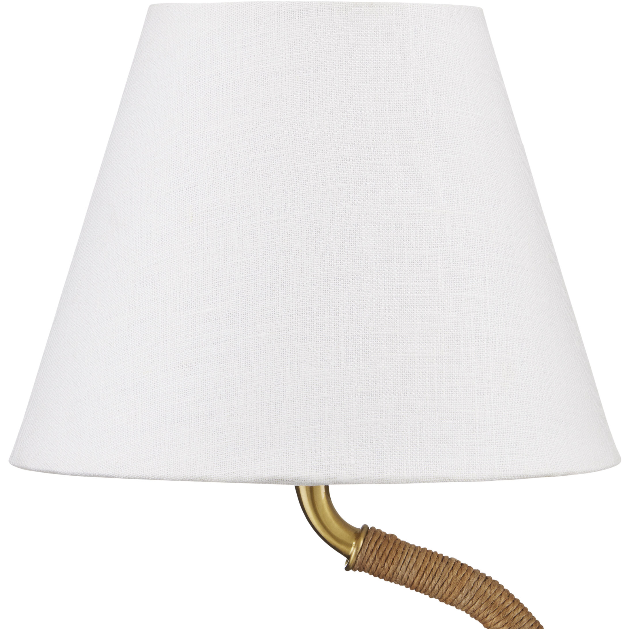 Sirocco 22.25 inch 40 watt Natural and Antique Brass Desk Lamp Portable Light