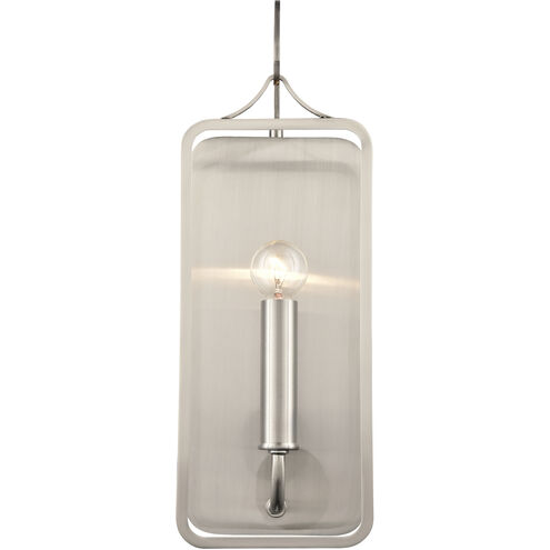 Merge Sconce Wall Light in Satin Nickel