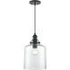 Khrisa 1 Light 10 inch Matte Black Pendant Ceiling Light