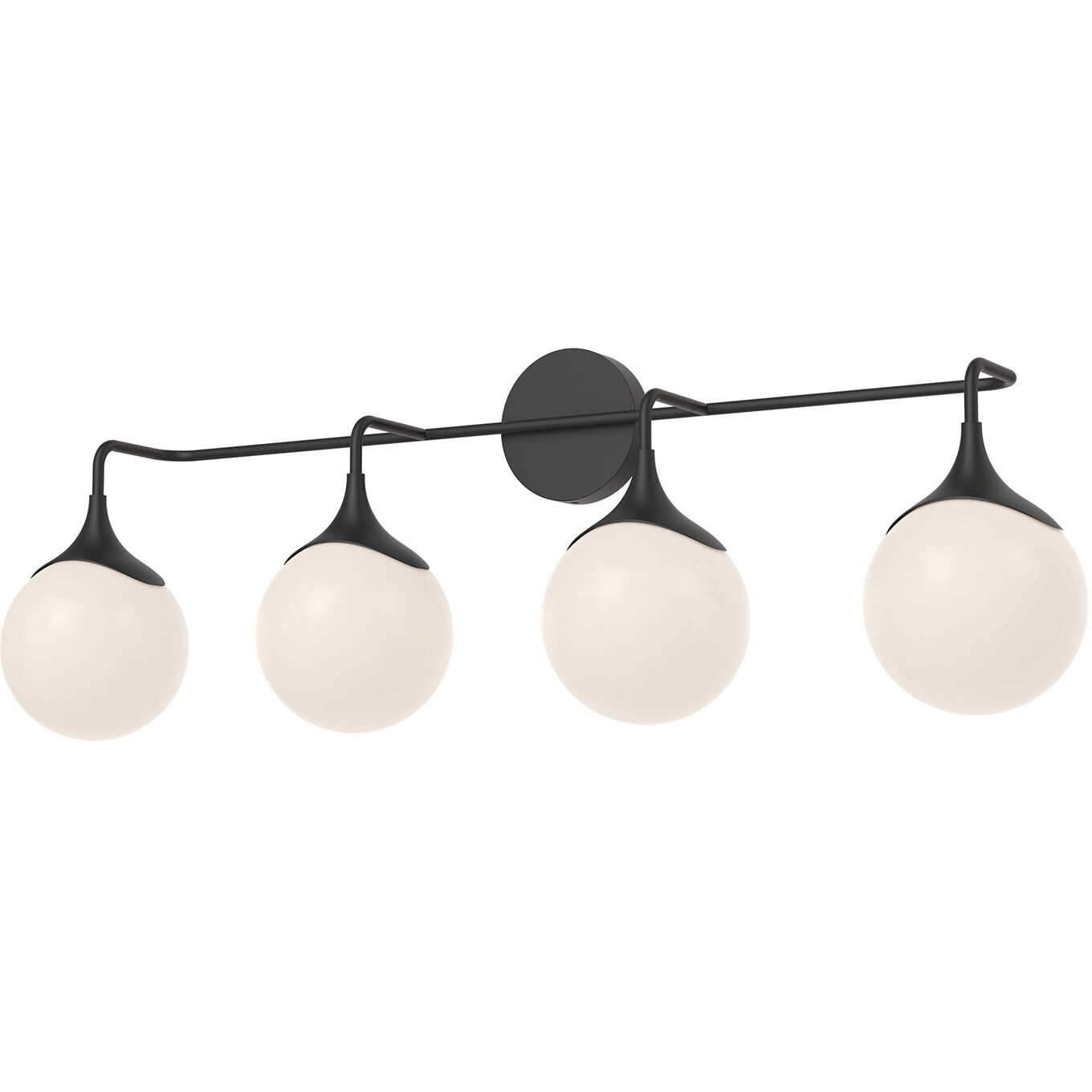 Alora Mood Nouveau 4 Light 35.50 inch Bathroom Vanity Light