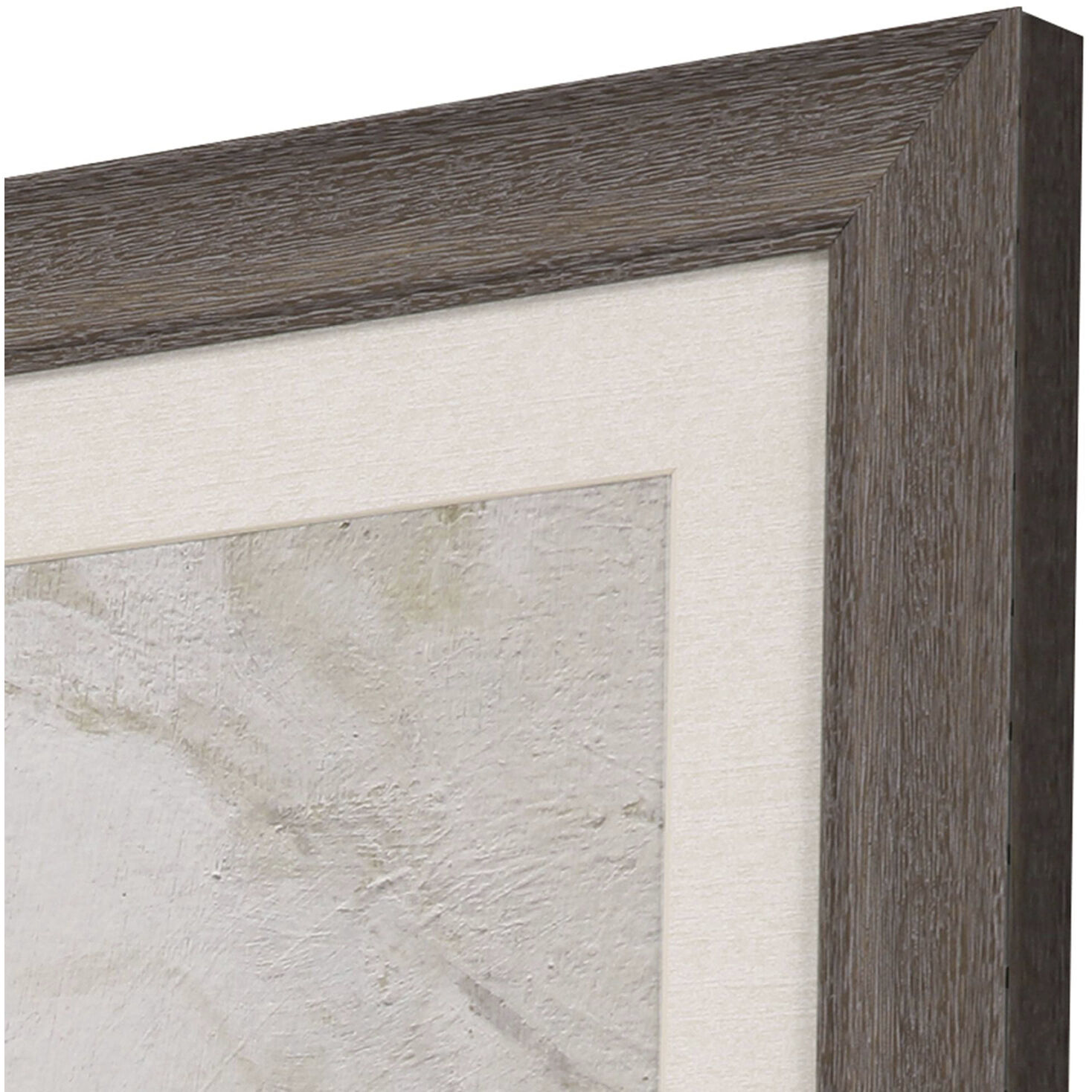 Budding Willow Neutral and Orange and Gray and Brown Framed Art, Propac
