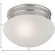 Elowen 1 Light 8 inch Brushed Nickel Flush Mount Ceiling Light