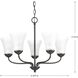 Classic 5 Light 21.88 inch Antique Bronze Chandelier Ceiling Light