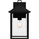 Fletcher 1 Light 18 inch Earth Black Outdoor Wall Lantern