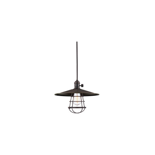 Heirloom 1 Light 10 inch Old Bronze Pendant Ceiling Light in MS1, Yes
