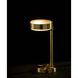 Linis 17 inch 40.00 watt Antique Brass Table Lamp Portable Light, ADS360
