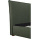Luzon Deep Forest King Bed, Tall Headboard
