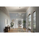 Moraine LED Polished Nickel Chandelier Ceiling Light