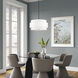 Fontana 4 Light 18 inch Bronze Pendant Chandelier Ceiling Light