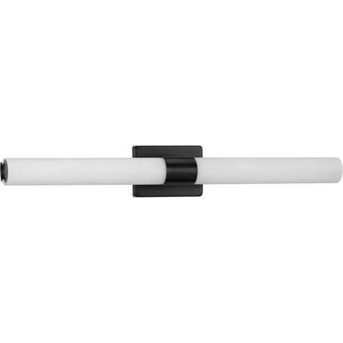 Blanco LED LED 32 inch Matte Black Linear Bath Wall Light, Progress LED