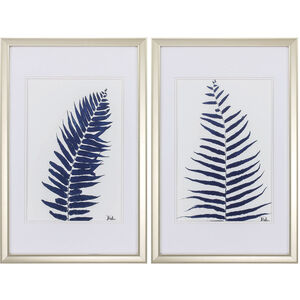 Waterside Blue Framed Art