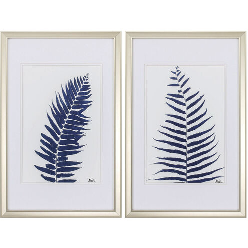 Waterside Blue Framed Art