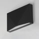 Fractal LED 3.25 inch Black Outdoor Wall Mount