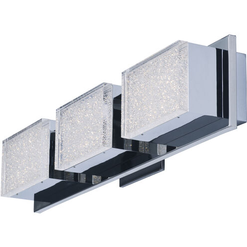 Pizzazz LED LED 22.75 inch Polished Chrome Bath Vanity Light Wall Light