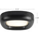 Folio 14.5 inch Black Flush Mount Ceiling Light