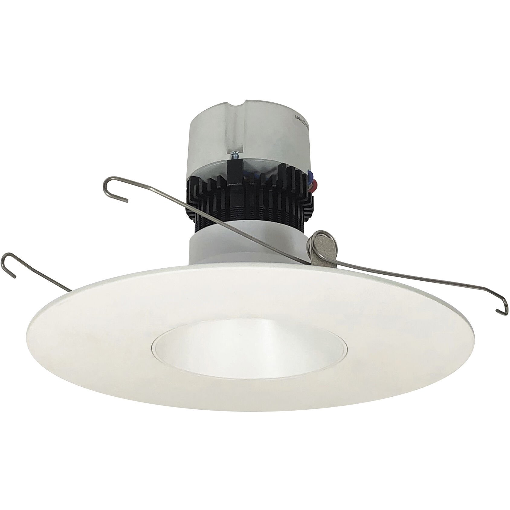 Pearl Warm White Reflector / Warm White Flange LED Round Retrofit Reflector in 3500K, 5"/6" Retrofit