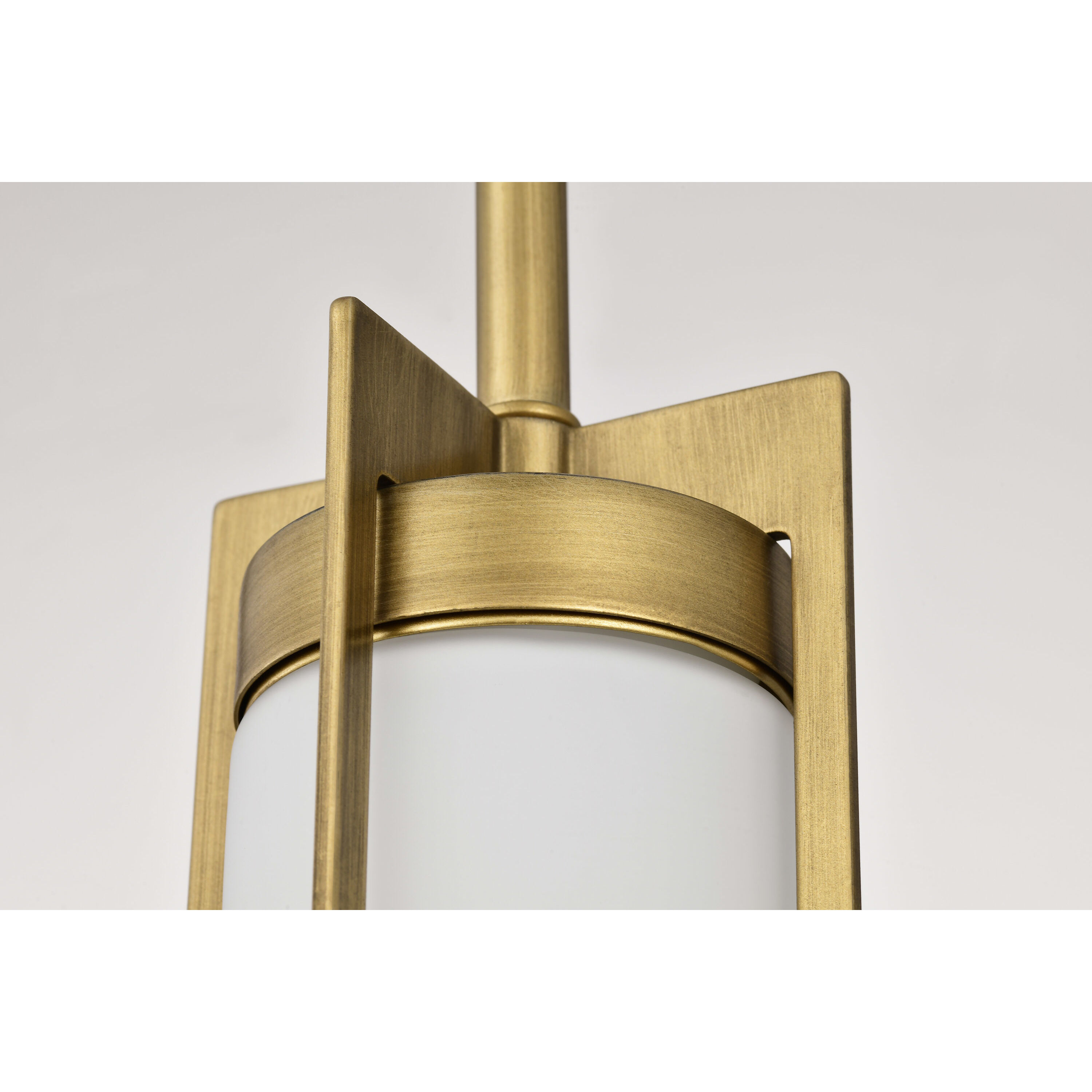 Roselle 3.75 inch Natural Brass Pendant Ceiling Light