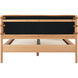 Colby Natural Bed, Queen
