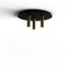 Combi LED 18 inch Brass Pendant Ceiling Light, Suspension / Flush Mount 2-in-1
