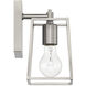 Dunn 1 Light 5 inch Brushed Polished Nickel Wall Sconce Wall Light