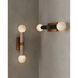 Beatrix 2 Light 5 inch Antique Brass Bath Wall Sconce Wall Light