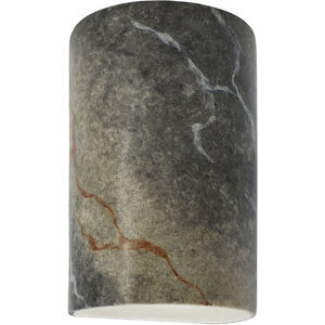 Ambiance 1 Light 6 inch Slate Marble Wall Sconce Wall Light, Small