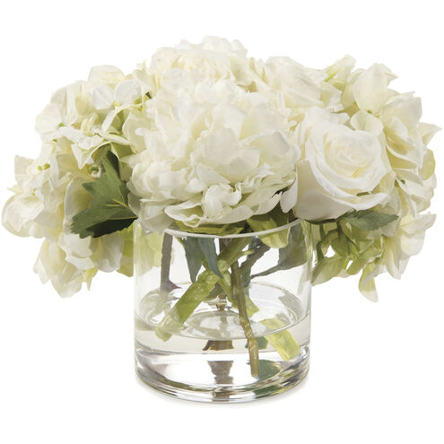 Perfection White Decorative Flower