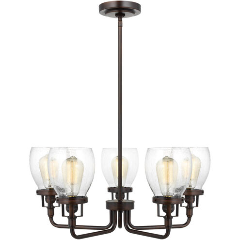 Belton 5 Light 23.88 inch Bronze Chandelier Ceiling Light