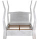 Patras White Wash Bed, Queen