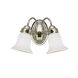 Independence 2 Light 14 inch Chrome Wall Mt Bath 2 Arm Wall Light