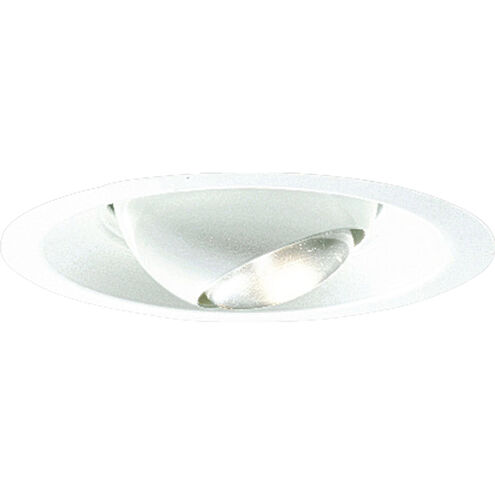 Recessed Lighting Satin White Recessed Eyeball Trim