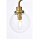 Hanson 2 Light 19 inch Brass Bath Sconce Wall Light
