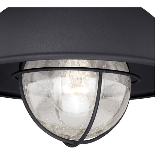 Harwich 1 Light 10 inch Textured Black Outdoor Ceiling