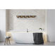 Maxime 10 Light 4.5 inch Black and Clear Wall Sconce Wall Light in Royal Cut