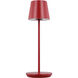 Mena 12.88 inch 2.2 watt Dark Red Outdoor Table Lamp