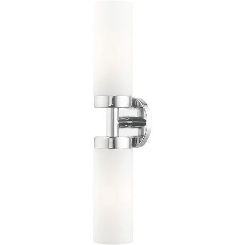 Aero 2 Light 19 inch Polished Chrome ADA Vanity Sconce Wall Light