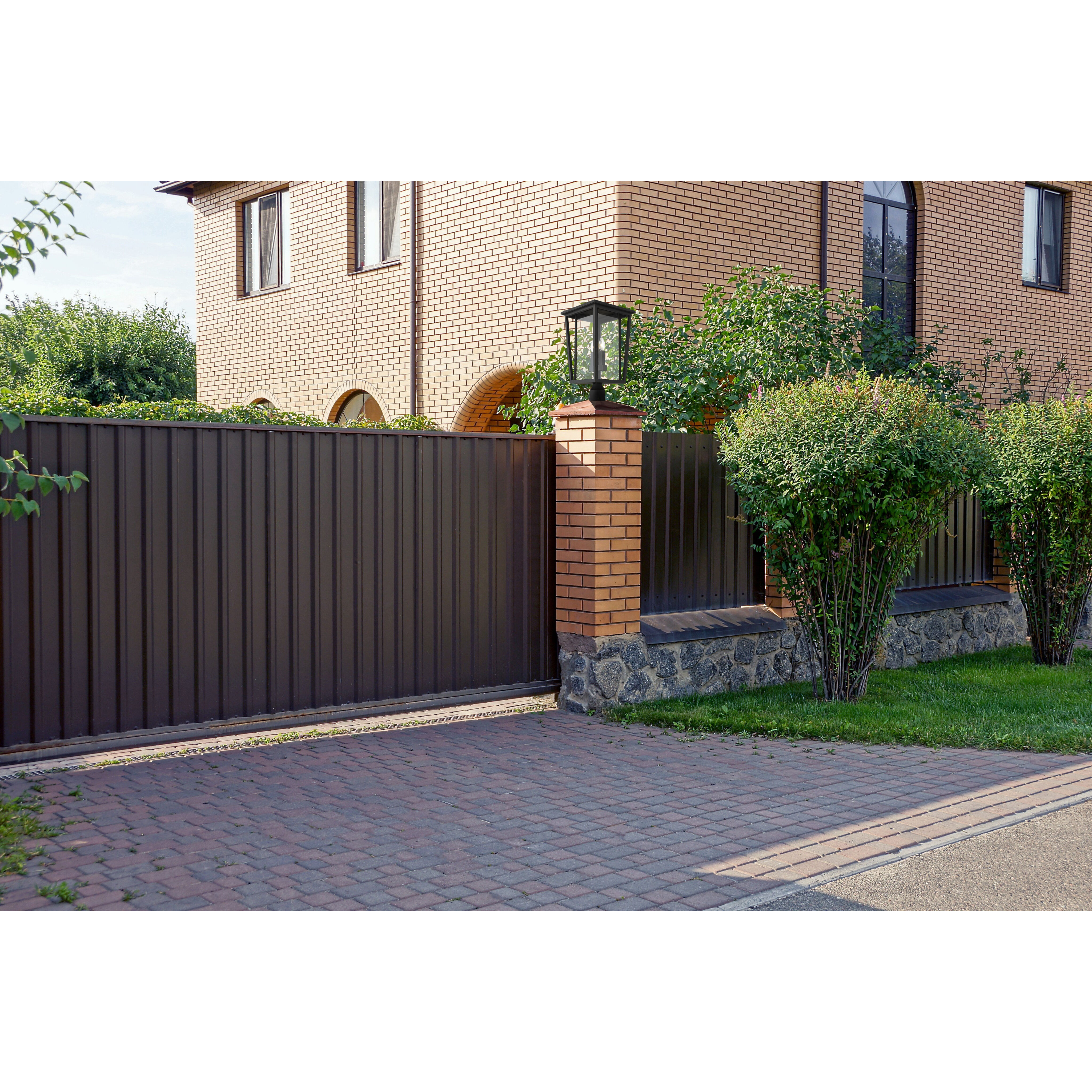 Seoul 2 Light 21.75 inch Oil Rubbed Bronze Outdoor Pier Mounted Fixture in 13.25