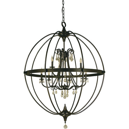 Compass 9 Light 40.00 inch Foyer Pendant