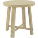 Sunset Harbor 24.5 X 24 inch Sandy Cove with Beige Accent Table