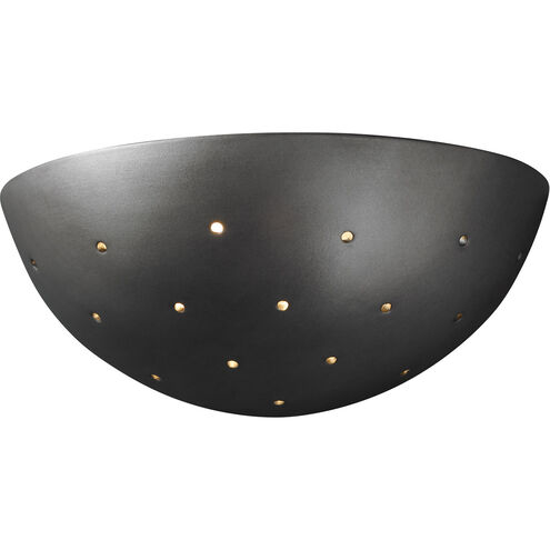 Ambiance 1 Light 10.5 inch Antique Silver Wall Sconce Wall Light