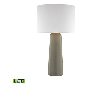 Grandee Ave 27 inch 9.50 watt Polished Concrete Outdoor Table Lamp