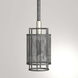 Perth 1 Light 5.87 inch Black Pendant Ceiling Light