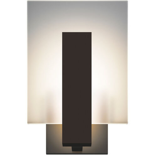Midtown LED 9 inch Textured Bronze Indoor-Outdoor Sconce, Inside-Out