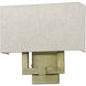 Monroe 2 Light 13 inch Antique Brass ADA ADA Sconce Wall Light