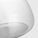 Avroko Morgan LED 12 inch Burnished Bronze with Clear Glass Pendant Ceiling Light