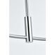 Nyomi 2 Light 42 inch Chrome Chandelier Ceiling Light