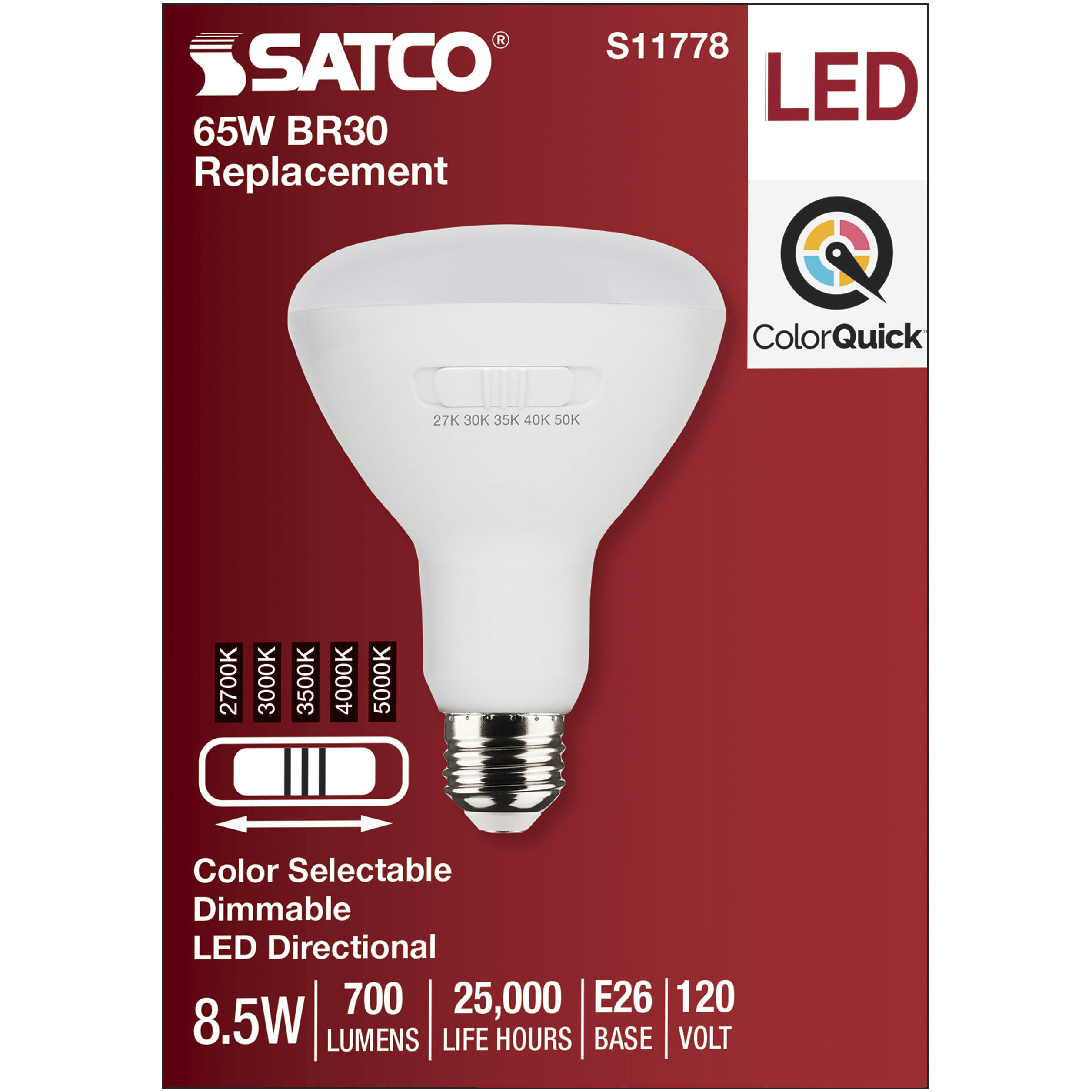 Lumos Medium 8.50 watt 2700K Light Bulb
