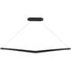 Viggo 1 Light 2.05 inch Black Multi-Light Pendant Ceiling Light, dweLED