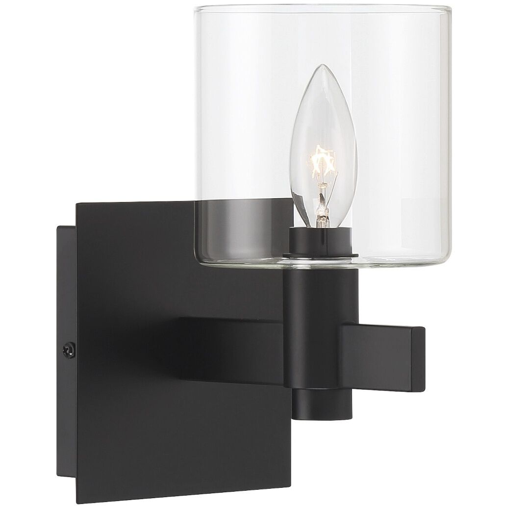 Decato Wall Sconce Wall Light in Black