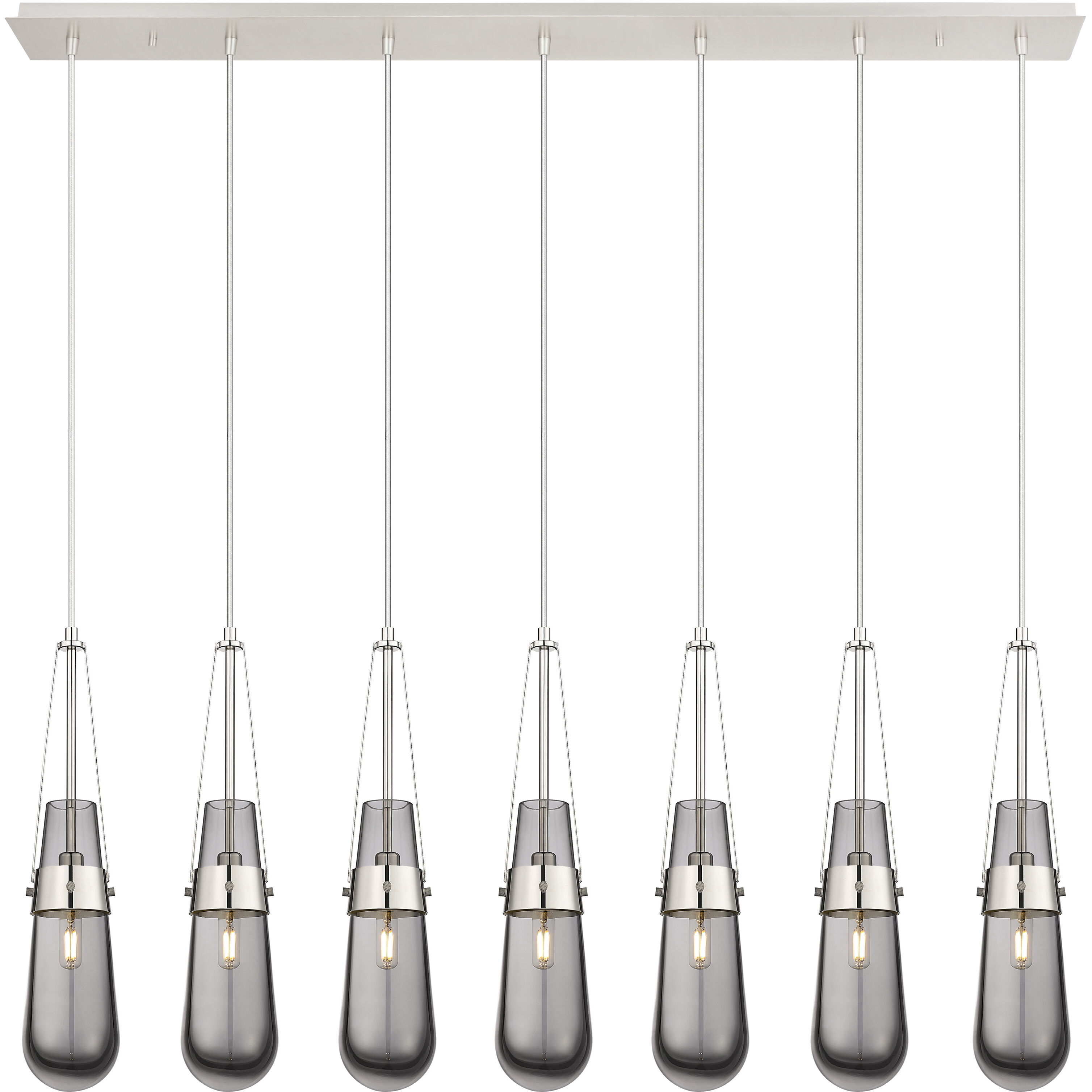 Milan 7 Light 48.13 inch Island Light